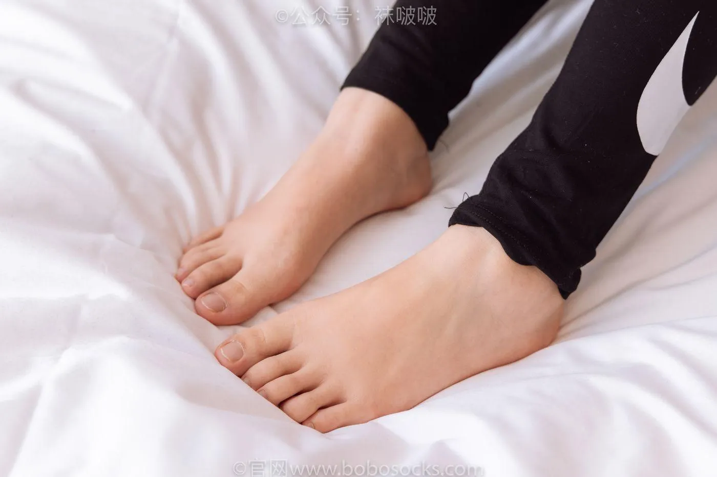 [BoBoSocks袜啵啵]NO.059 砂糖-AJ板鞋、白棉袜、裸足 [142P]插图5